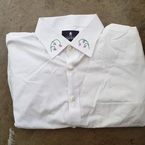 Men's Embroidered Button Down